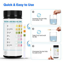 Carica l'immagine nel visualizzatore di Gallery, Dustgo 7 in 1 Strisce Acqua Piscina con 100 pezzi Cartine Tornasole 100 PCS