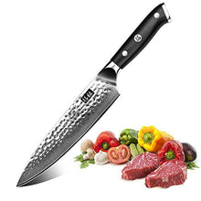 Carica l'immagine nel visualizzatore di Gallery, SHAN ZU Coltello di Damasco Coltelli da 67 Strati Di Da Chef - Ilgrandebazar