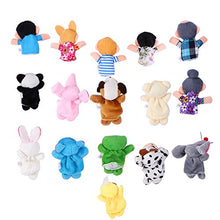 Carica l'immagine nel visualizzatore di Gallery, Biging 16 pezzi di marionette Finger set cui 10 animali + 6... - Ilgrandebazar