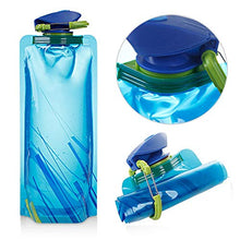 Carica l'immagine nel visualizzatore di Gallery, CHBOP 5 Pack(5L+10L+15L+2 * 0.7L) Pieghevole Sacco portaoggetti per...