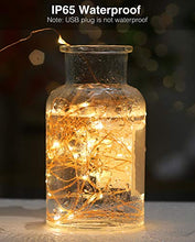 Carica l'immagine nel visualizzatore di Gallery, Stringa Luci LED USB, Litogo 12M 120LED Catena Luminosa Filo Rame Ghirlanda...