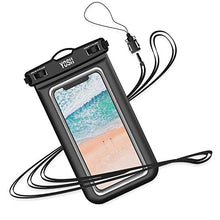 Carica l'immagine nel visualizzatore di Gallery, YOSH Custodia Impermeabile Smartphone [Garanzia a Vita] IPX8 Nero