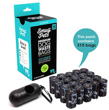 Carica l'immagine nel visualizzatore di Gallery, SmugPets 315 Sacchetti Premium per Cane con Dispenser e Clip 315 Sacchettini - Ilgrandebazar