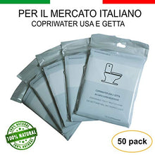 Carica l'immagine nel visualizzatore di Gallery, Copriwater Usa e Getta Bio in Carta Super Resistente Coprisedili WC Monouso...