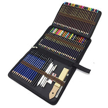 Carica l'immagine nel visualizzatore di Gallery, Matite di Disegno Artistico, 72 Kit da schizzo e Colorate di... - Ilgrandebazar
