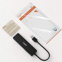 Carica l'immagine nel visualizzatore di Gallery, TSUPY Hub USB 3.0 5 Porte Adattatore con Lettore di Scheda 19 cm