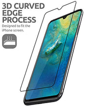 Carica l'immagine nel visualizzatore di Gallery, Ferilinso Vetro Temperato per Huawei Mate 20,[2pack] [Copertura Nero-2 pcs