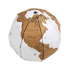 Carica l'immagine nel visualizzatore di Gallery, Exerz EX-SCGL20 Globo da Grattare (Diametro: 20 cm) / Mappamondo/Scratchable...
