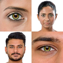 Carica l'immagine nel visualizzatore di Gallery, chromaview Lenti A Contatto Verdi Colorate Cappellaio Matto - Non verde - Ilgrandebazar
