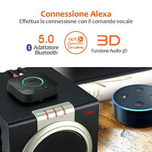 Carica l'immagine nel visualizzatore di Gallery, 1Mii Ricevitore Bluetooth 5.0, Adattatore Audio Hi-Fi con Jack Aux...