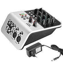 Carica l'immagine nel visualizzatore di Gallery, Neewer NW02-1A Mixer Console 2 Canali Economico per Microfono a 2 Channel - Ilgrandebazar