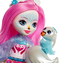 Carica l'immagine nel visualizzatore di Gallery, Enchantimals- Bambola Saffi Il Cigno con Amico Cucciolo, FRH38 - Ilgrandebazar