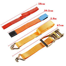 Carica l'immagine nel visualizzatore di Gallery, YAOBLUESEA 4X Cintura di tensionamento a cricco 5T 2.8m*50mm - Ilgrandebazar