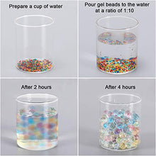 Carica l'immagine nel visualizzatore di Gallery, YAOHU 50000 Pezzi Palline Acqua Gel Non tossici, Water Beads Che...