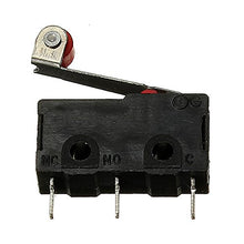 Carica l'immagine nel visualizzatore di Gallery, 10Pcs Micro Limit Switch Roller Lever 5A 125V Open Close