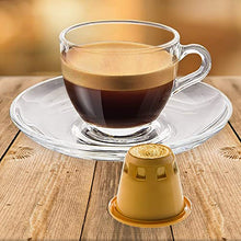 Carica l'immagine nel visualizzatore di Gallery, Note D'Espresso Caffè Qualità Oro, Capsule Compatibili Soltanto con Sistema NESPRESSO, 100 Caps