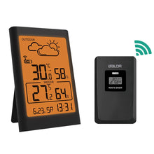 Carica l'immagine nel visualizzatore di Gallery, Stazione Meteorologica Wireless, Lgrometro Termometro Digitale arancia