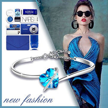 Carica l'immagine nel visualizzatore di Gallery, GEORGE · SMITH Fascino Braccialetto Argento Donna Bracciale Storia Blu