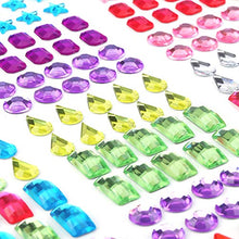 Carica l'immagine nel visualizzatore di Gallery, Phogary 870pcs 12 fogli autoadesivi strass adesivo, multicolore Bling... - Ilgrandebazar