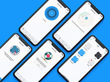 Carica l'immagine nel visualizzatore di Gallery, Lapa 2 Localizzatore Bluetooth, Blu