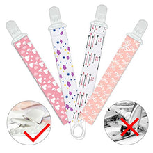 Carica l'immagine nel visualizzatore di Gallery, Ciuccio Clip Baby, Catena Clips in Plastica Infantile, Clipe Ragazze - Ilgrandebazar