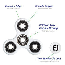 Carica l'immagine nel visualizzatore di Gallery, Oriental eLife Fidget Spinner Toy, edc Tri Finger Hand Dito della Mano white