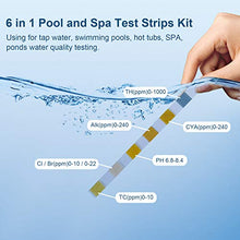Carica l'immagine nel visualizzatore di Gallery, CNSSKJ - Strisce per test della piscina, 6 in 1, SPA,...