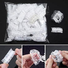 Carica l'immagine nel visualizzatore di Gallery, Copri Orecchie,Monouso Paraorecchie 100 pezzi Trasparenti Doccia Caps... - Ilgrandebazar