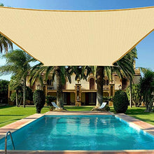 Carica l'immagine nel visualizzatore di Gallery, MVPower Tenda a Vela 2x4m Rettangolo, Parasole Esterno, Telo da