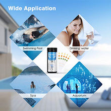 Carica l'immagine nel visualizzatore di Gallery, Dustgo 7 in 1 Strisce Acqua Piscina con 100 pezzi Cartine Tornasole 100 PCS