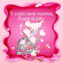 Carica l'immagine nel visualizzatore di Gallery, LOVORDS Collana Donna Incisa Argento Sterling 925 Pendente Ciondolo Cuore... - Ilgrandebazar