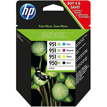Carica l'immagine nel visualizzatore di Gallery, Hp 950Xl-951Xl C2P43Ae Multipack da 4 Cartucce Originali per Stampanti a...