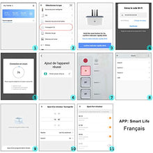 Carica l'immagine nel visualizzatore di Gallery, Ciabatta WiFi Intelligente Multipresa a 3 AC+ 4 USB Controllo Remoto Alexa,...
