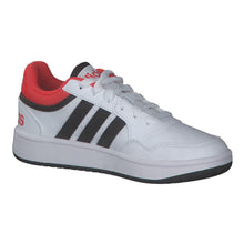 Carica l'immagine nel visualizzatore di Gallery, adidas Hoops Shoes, Sneaker Unisex - Bambini e ragazzi, Ftwr White Core Black Bright Red, 26.5 EU