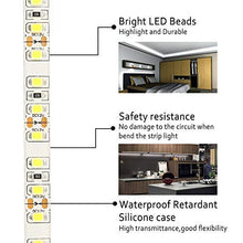 Carica l'immagine nel visualizzatore di Gallery, Striscia led bianco freddo 6000K SMD2835-600led strisce 5 metri 6000k