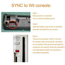 Carica l'immagine nel visualizzatore di Gallery, JFUNE 2 Paia Wii Telecomando e Nunchuckcon Controller e telecomandi wii set