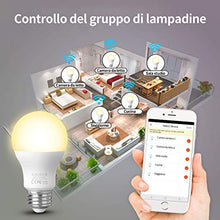 Carica l'immagine nel visualizzatore di Gallery, Lampadina Smart E27 AISIRER WiFi Intelligente 9W Due Lampadine