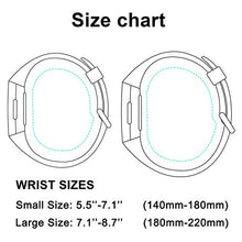 Carica l'immagine nel visualizzatore di Gallery, AK Cinturino per Fitbit Charge 3 Edizione Speciale S, 01 nero
