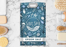 Carica l'immagine nel visualizzatore di Gallery, Sale Epsom ULTRA PURO | Sali da Bagno 5KG | Salt Spa Co | Lenisce i Muscoli...