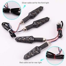 Carica l'immagine nel visualizzatore di Gallery, [Nuova versione] Kinstecks 4PCS Indicatori di moto direzione...