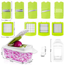 Carica l'immagine nel visualizzatore di Gallery, Sedhoom 23 in 1 Affettaverdure Taglia Verdure e Tagliaverdure a Cubetti... - Ilgrandebazar