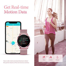 Carica l'immagine nel visualizzatore di Gallery, Smartwatch Elegante per Donna Ragazza Impermeabile IP67 con... - Ilgrandebazar