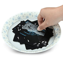 Carica l'immagine nel visualizzatore di Gallery, Impermeabile nero carte da poker gioco professionali di Hot