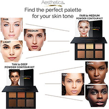 Carica l'immagine nel visualizzatore di Gallery, Aesthetica Cosmetics Contour and highlighting Powder Foundation... - Ilgrandebazar