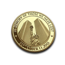 Carica l'immagine nel visualizzatore di Gallery, 11 settembre moneta commemorativa 40 mm American Heroes souvenir Challenge... - Ilgrandebazar