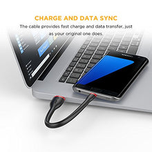Carica l'immagine nel visualizzatore di Gallery, EasyAcc 2 Pacchi PocketLine Micro USB 2.0 Super Soft Cavo in Bianco+Nero - Ilgrandebazar