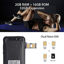 Carica l'immagine nel visualizzatore di Gallery, Rugged Smartphone, Blackview BV5500 Outdoor Dual Sim da Nero