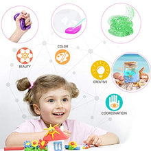 Carica l'immagine nel visualizzatore di Gallery, CROSOFMI Kit Slime Fluffy 36pcs Colorful Palline Galaxy Feste Toy per... - Ilgrandebazar