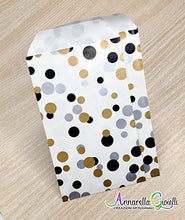 Carica l'immagine nel visualizzatore di Gallery, 50 pezzi Sacchetti carta pois, 8x14 centimetri, confettata, bustine carta,... - Ilgrandebazar
