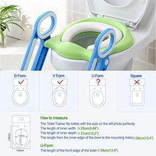 Carica l'immagine nel visualizzatore di Gallery, ADOVEL Riduttore WC per Bambini Ergonomico Con Schienale Alto, Baby training...
